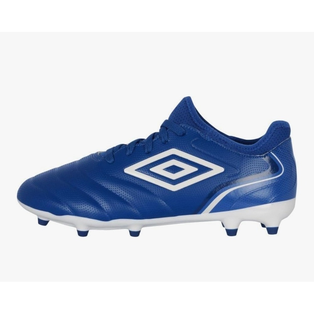 New‎ Men's Umbro Tocco 5 Premier FG Soccer Cleats Royal/White, Size 7.5